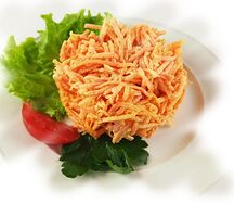 Морковь с чесноком