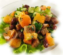 Салат Постный