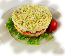 Салат Мимоза