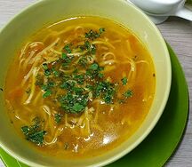 Лапша куриная