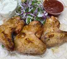 Шашлык из куриных крылышек