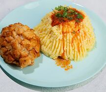 Котлета Пожарская с пюре