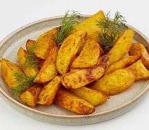 Куриная котлета с картофелем Айдахо