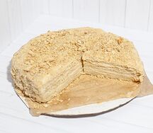 Наполеон кусочками