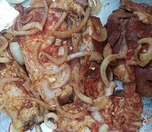 Бараньи рёбрышки маринованные