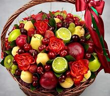 Композиция в корзине Фруктовая мечта