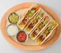 Фахитас Эчас с говядиной и курицей