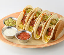 Вегетарианский фахитас Эчас