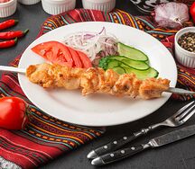 Шашлык из куриного филе