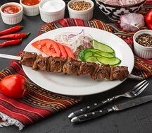 Шашлык из говяжьей вырезки