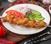 Куриные крылышки на мангале