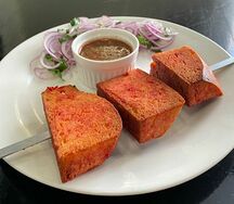 Лепешка Самаркандская на мангале