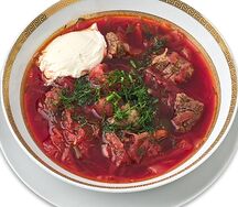 Борщ из говядины