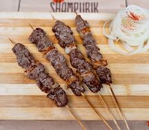 Мини шашлык из говядины