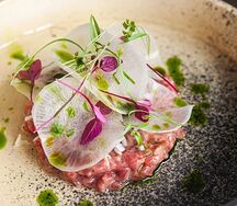 Тартар из говежьей вырезки