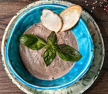 Сливочный крем-суп из шампиньонов