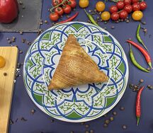 Самса слоенная с говядиной