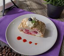 Меренговый рулет