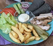 Завтрак с донером