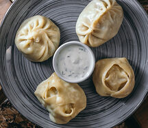 Манты с бараниной