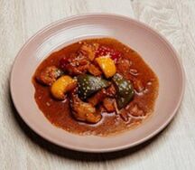 Курица в кисло сладком соусе