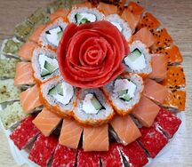 Суши-торт Филадельфия