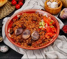 Плов с казы