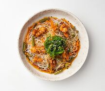 Хрустальная лапша с курицей