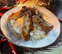 Острые свиные ребрышки