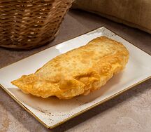 Чебурек с говядиной и свининой