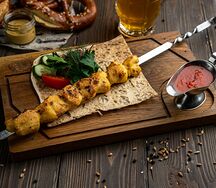 Шашлык из куриной грудки