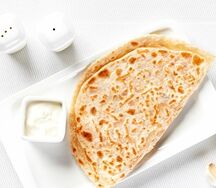 Кутабы с сыром и зеленью