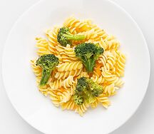 Фарфалле с овощами