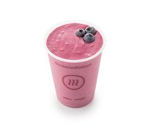 Авторский смородиновый Смурфи-шейк