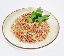 Гречка с овощами