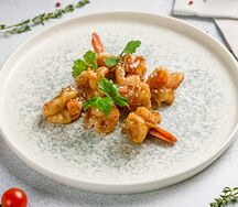 Креветки терияки