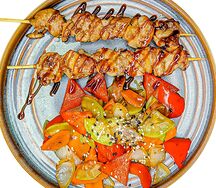 Шашлычок с курицей