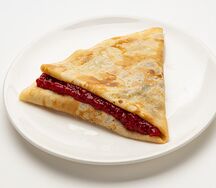 Блин с малиной