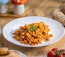 Красная фасоль с помидорами