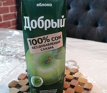 Сок добрый яблочный