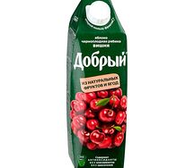 Нектар Добрый яблоко-вишня черноплодная