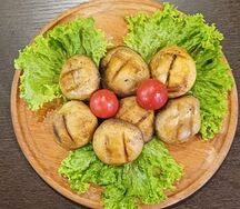 Шашлык из шампиньонов