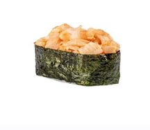 Гункан с тигровой креветкой (острый)