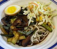 Лапша с овощами