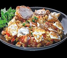 Японский плов с индейкой