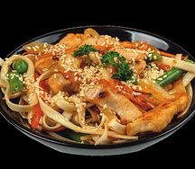 Вок Индейка с соусом терияки