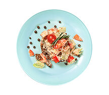 Салат Чешский с сухариками