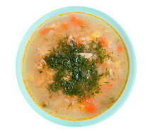 Рассольник Ленинградский с курицей