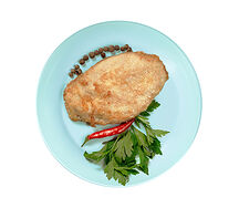 Курица в яйце