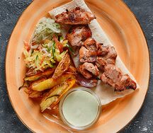 Шашлык из куриного бедра